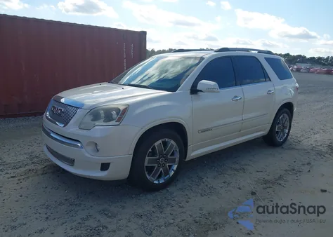 2011 GMC Acadia Denali из США, поврежденный, VIN 1GKKRTED2BJ405516